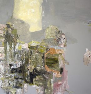 Deborah Dancy After the Rains 2015 Oil on canvas 36 x 36 inches