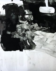 Eric Blum, Untitled, 2016, ink on paper, 30" x 24"